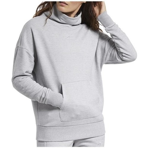 textil Dame Sweatshirts Reebok Sport TE Textured Warm Coverup Grå