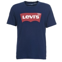 textil Herre T-shirts m. korte ærmer Levi's GRAPHIC SET IN Marineblå