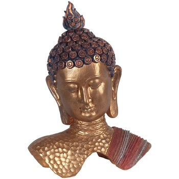 Indretning Små statuer og figurer Signes Grimalt Hoved Buddha Guld
