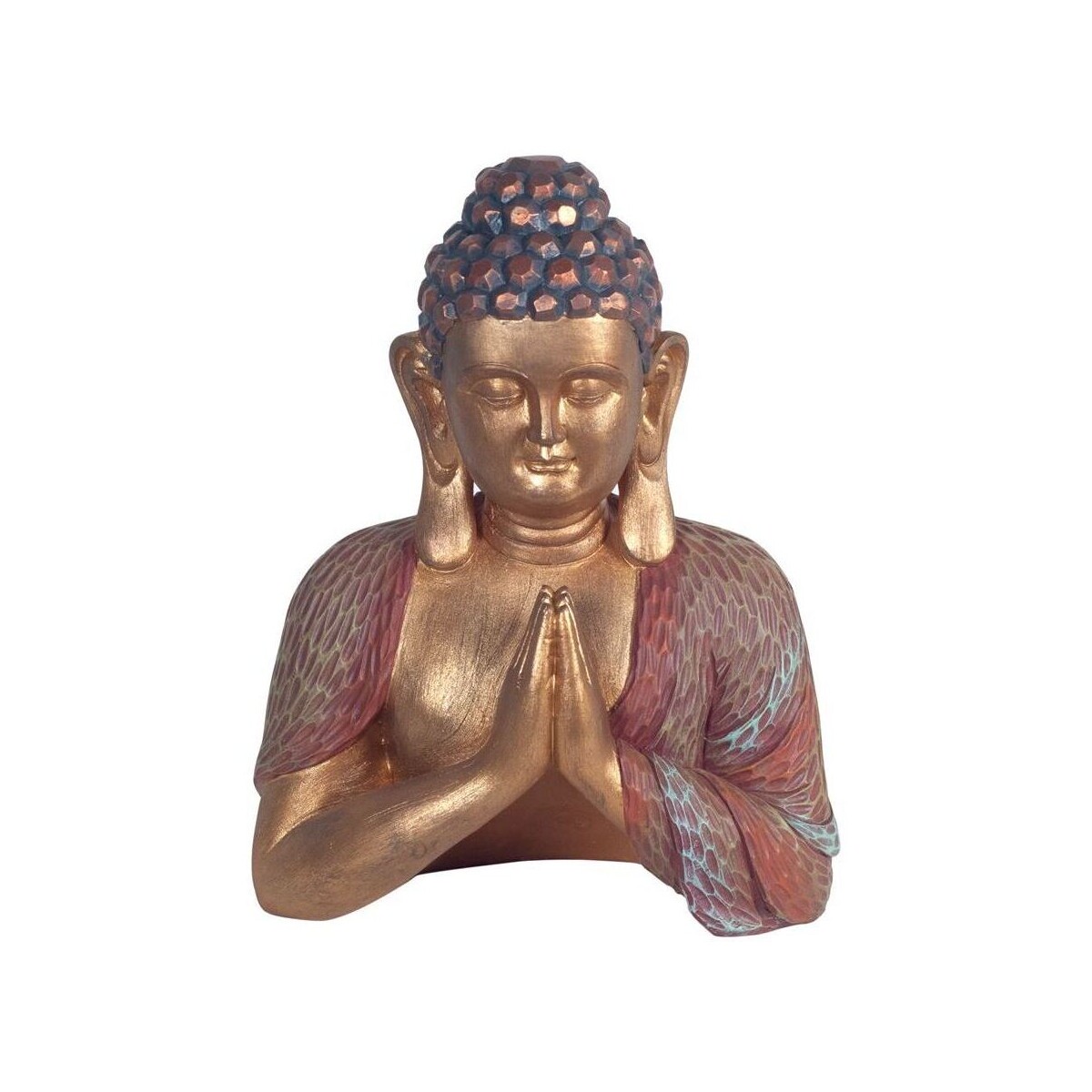 Indretning Små statuer og figurer Signes Grimalt Bedende Buddha Guld