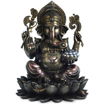 Indretning Små statuer og figurer Signes Grimalt Ganesha Grå
