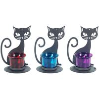 Indretning Stearinlys / diffusere Signes Grimalt Cat T-Lite Flerfarvet