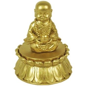 Indretning Små statuer og figurer Signes Grimalt Buddha Med Guldkasse Guld