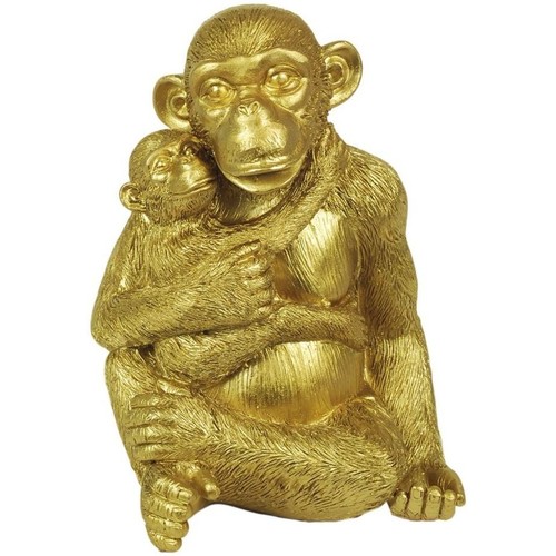 Indretning Små statuer og figurer Signes Grimalt Orangutang Guld