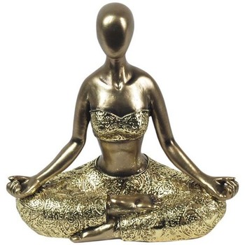 Indretning Små statuer og figurer Signes Grimalt Yoga Figur Guld