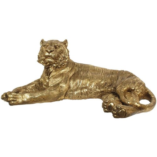 Indretning Små statuer og figurer Signes Grimalt Tiger Guld
