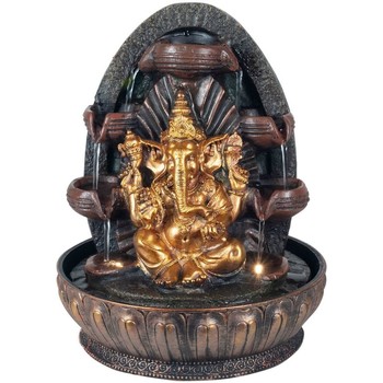Indretning Små statuer og figurer Signes Grimalt Ganesha -Springvandet Grå