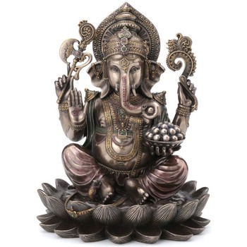 Indretning Små statuer og figurer Signes Grimalt Ganesha Harpiks Bronze Guld
