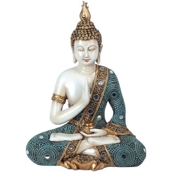 Indretning Små statuer og figurer Signes Grimalt Sidder Buddha Blå