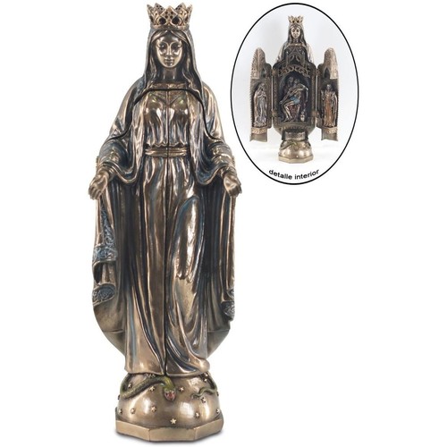 Indretning Små statuer og figurer Signes Grimalt Jomfru Maria Guld