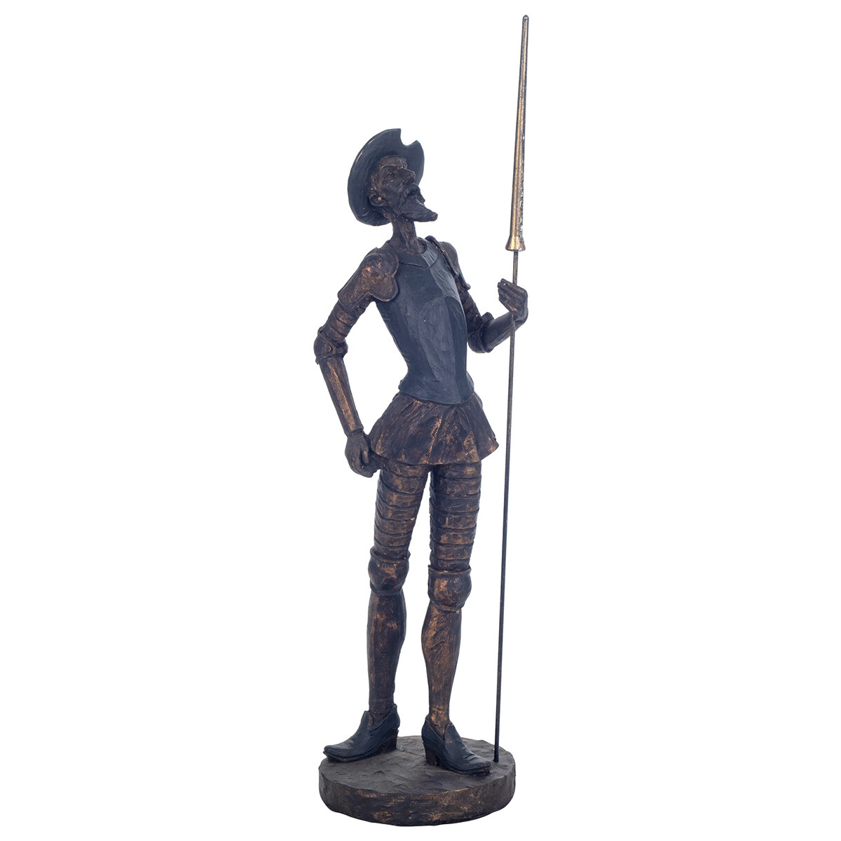 Indretning Små statuer og figurer Signes Grimalt Don Quijote Stående Guld