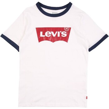 textil Pige T-shirts m. korte ærmer Levi's 160407 Hvid