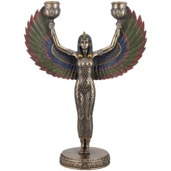 Indretning Små statuer og figurer Signes Grimalt Egyptisk Gudinde Lysestage Guld