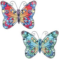 Indretning Små statuer og figurer Signes Grimalt Butterfly 2 Small U Flerfarvet