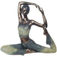 Indretning Små statuer og figurer Signes Grimalt Yoga Figur Grå