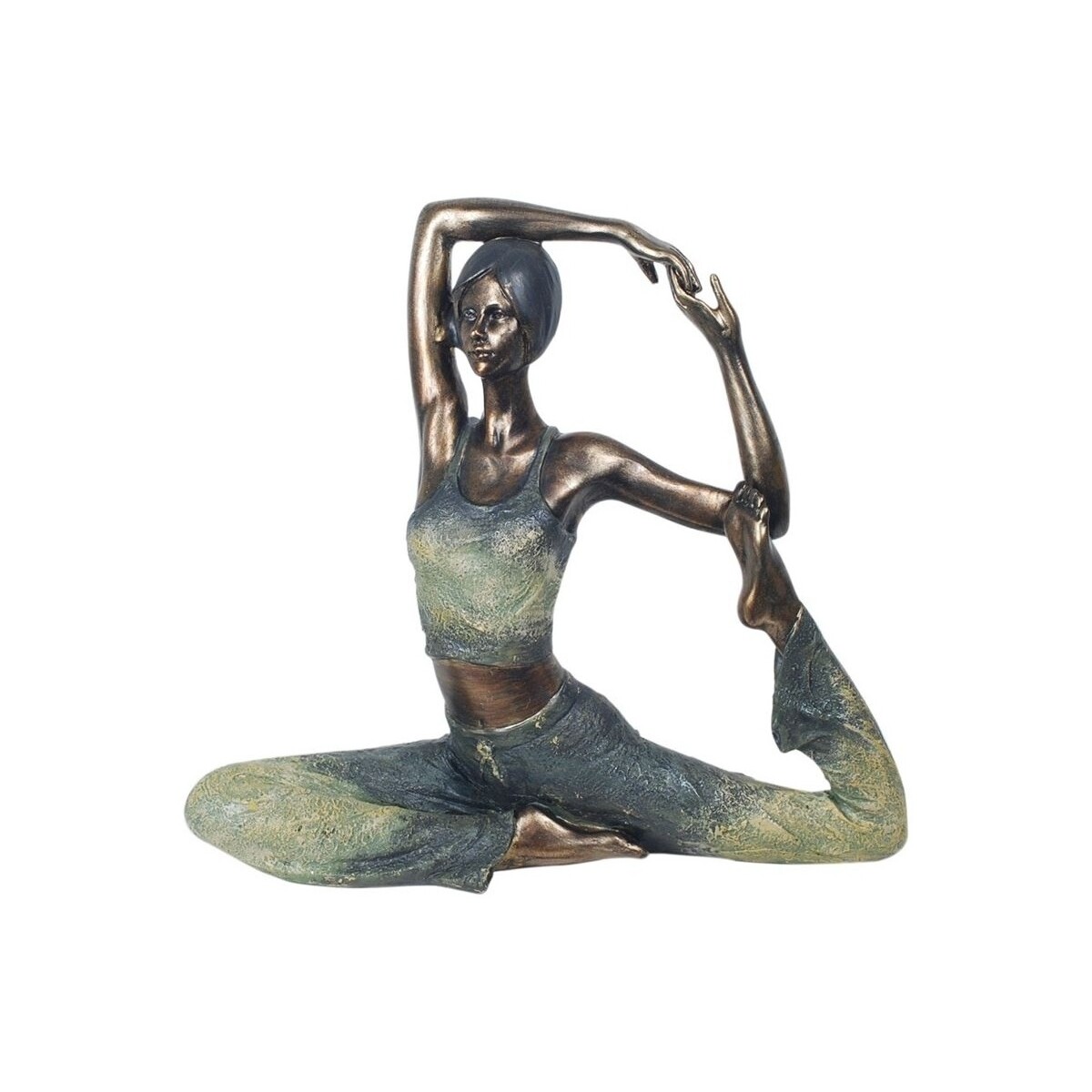 Indretning Små statuer og figurer Signes Grimalt Yoga Figur Grå
