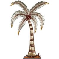Indretning Malerier og lærreder Signes Grimalt Palm Tree Wall Ornament Dorado