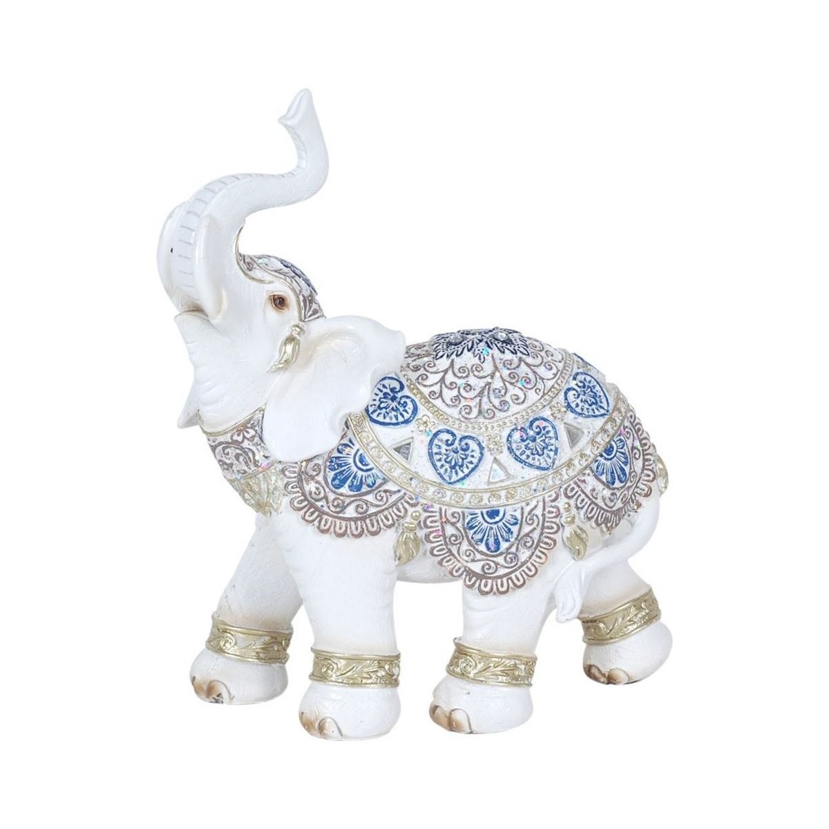 Indretning Små statuer og figurer Signes Grimalt Elefant Hvid