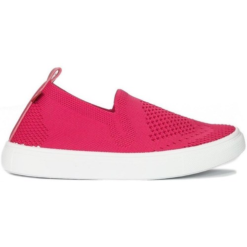 Sko Børn Lave sneakers Big Star HH374102 Pink, Hvid