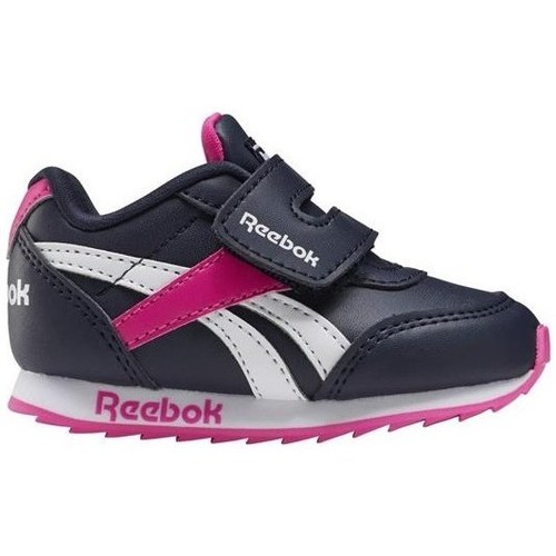 Sko Børn Lave sneakers Reebok Sport Royal CL Jogger Pink, Hvid, Sort