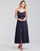 textil Dame Lange kjoler Betty London ONNANA Marineblå