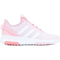 Sko Børn Lave sneakers adidas Originals Racer TR 2O K Pink, Hvid