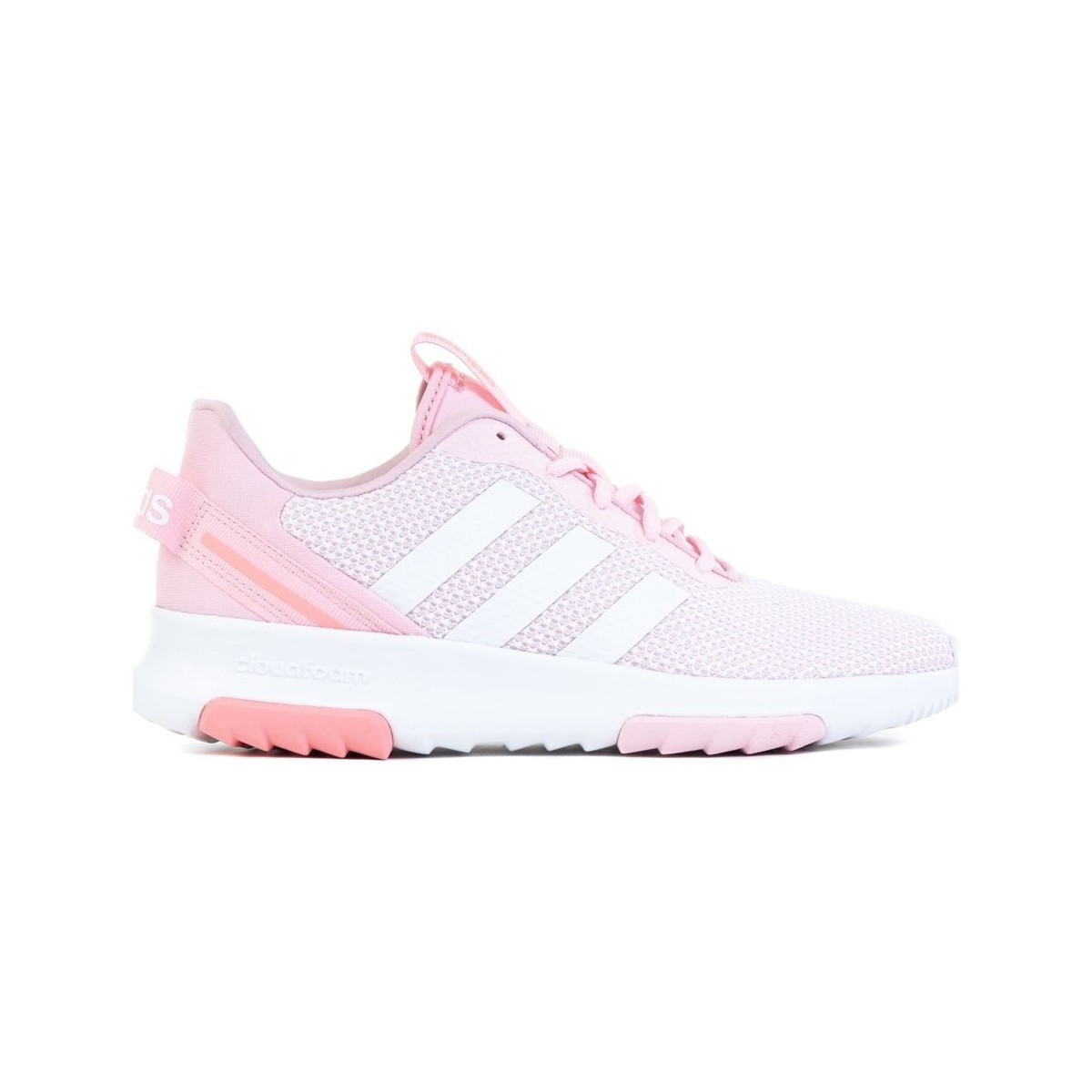 Sko Børn Lave sneakers adidas Originals Racer TR 2O K Hvid, Pink