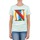 textil Dame T-shirts m. korte ærmer Nixon PACIFIC Grøn