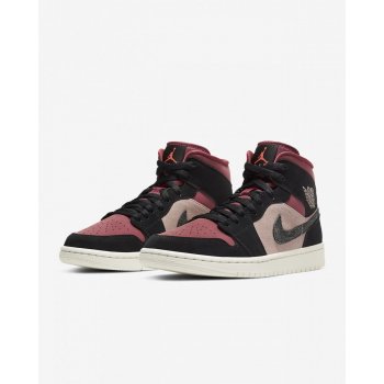 Sko Høje sneakers Nike Air Jordan 1 Mid Canyon Rust Canyon Rust/Sail/Black/Light Pink