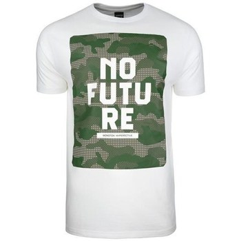 textil Herre T-shirts m. korte ærmer Monotox NO Future Hvid
