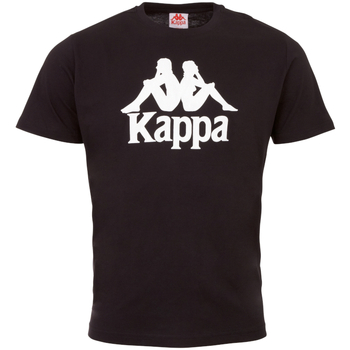 textil Dreng T-shirts m. korte ærmer Kappa Caspar Kids T-Shirt Sort