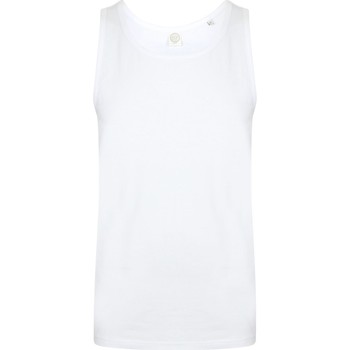 textil Herre Toppe / T-shirts uden ærmer Skinni Fit SF123 Hvid