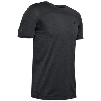 textil Herre T-shirts m. korte ærmer Under Armour Rush Seamless Fitted SS Tee Sort