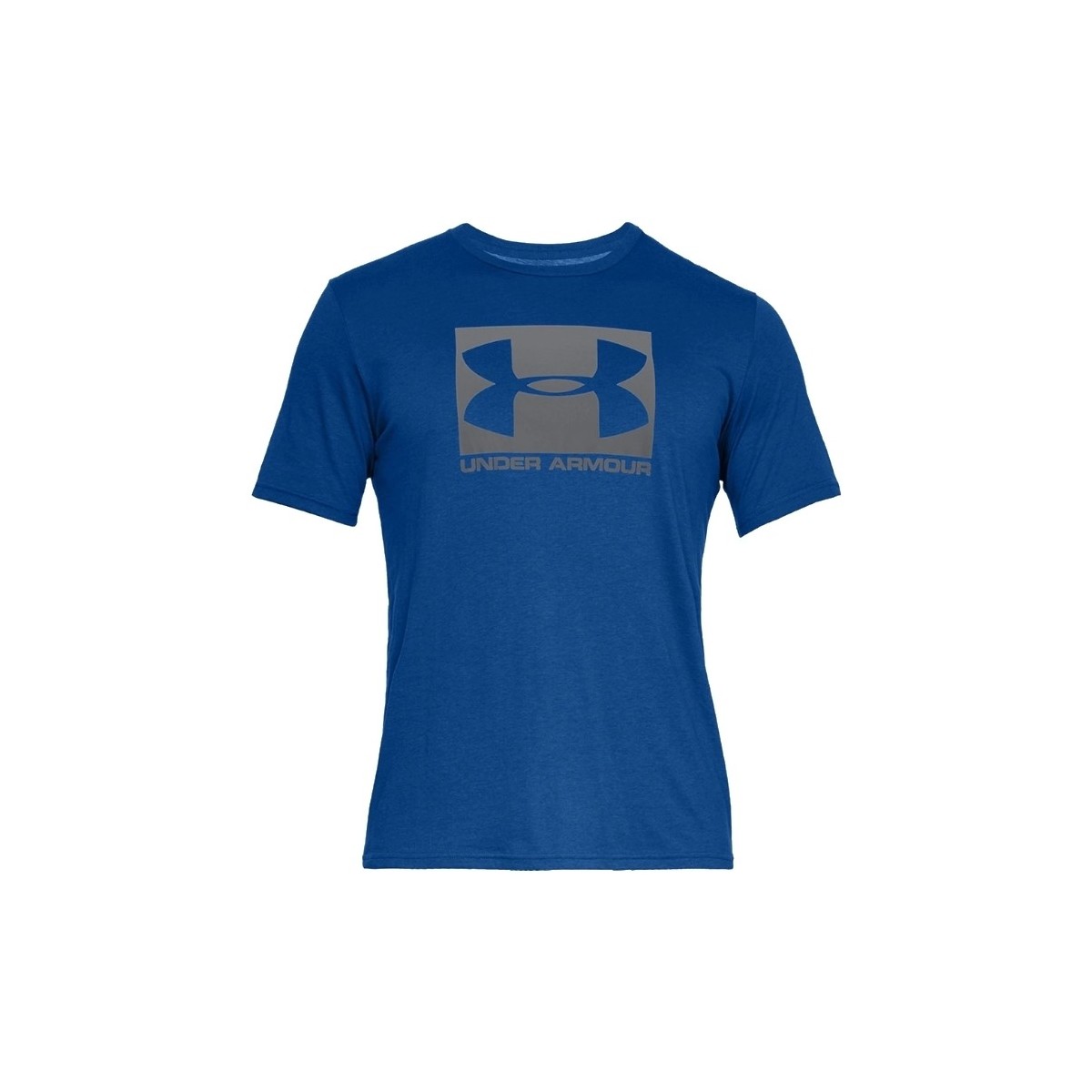 textil Herre T-shirts m. korte ærmer Under Armour Boxed Sportstyle SS Tee Blå