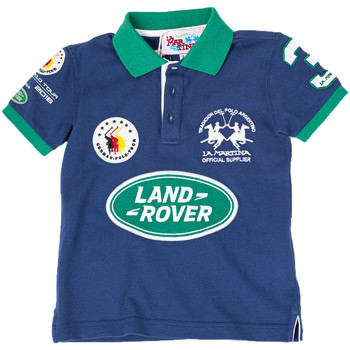textil Dreng Polo-t-shirts m. korte ærmer La Martina 2KP027-07140 Flerfarvet
