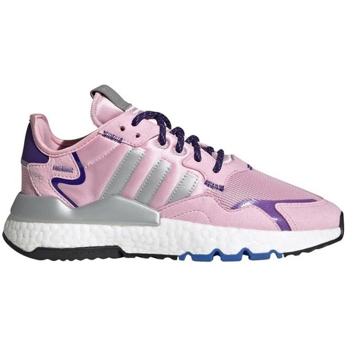 Sko Dame Lave sneakers adidas Originals Nite Jogger W Grå, Pink