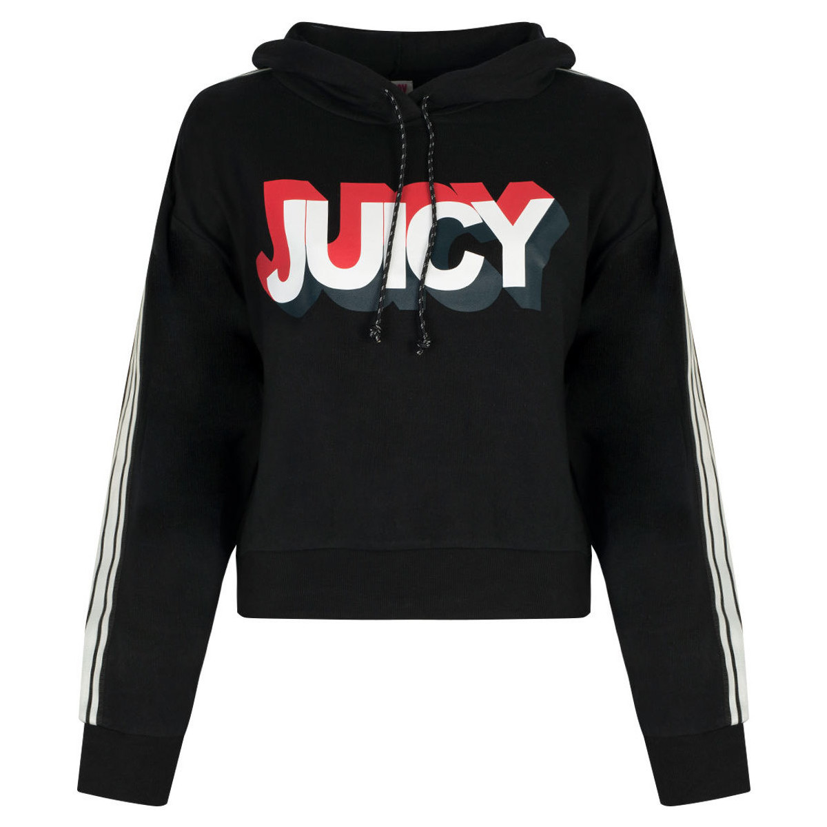 textil Dame Sweatshirts Juicy Couture JWTKT179637 | Hooded Pullover Sort