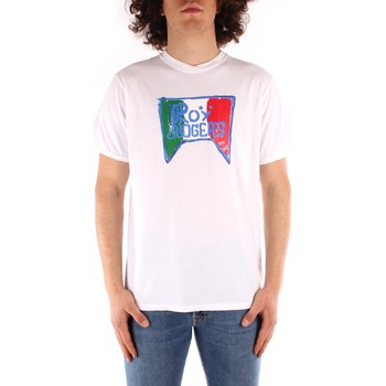textil Herre T-shirts m. korte ærmer Roy Rogers P21RRU513C7480013 Hvid
