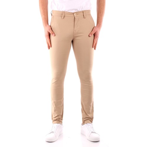 textil Herre Chinos / Gulerodsbukser Guess M1RB29 Beige
