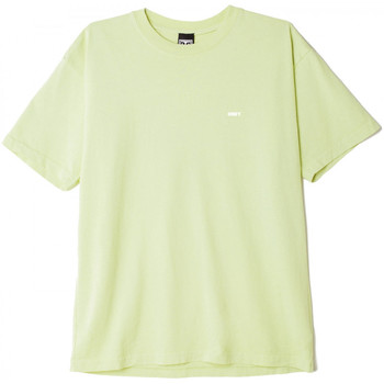 textil Herre T-shirts & poloer Obey bold Grøn