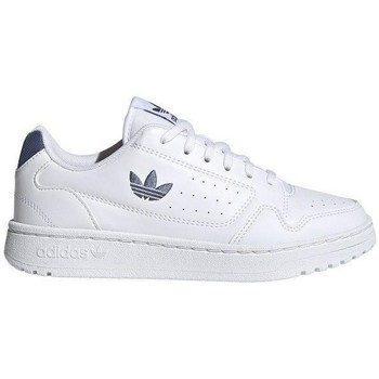Sko Børn Lave sneakers adidas Originals J NY90 Hvid