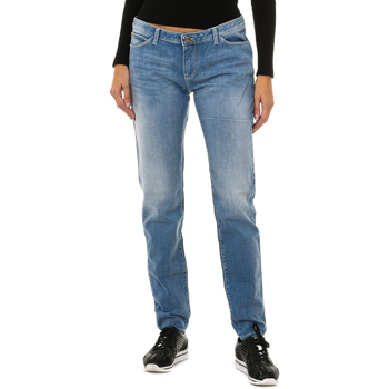 textil Dame Bukser Armani jeans 3Y5J06-5D1EZ-1500 Blå
