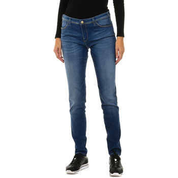 textil Dame Bukser Armani jeans 3Y5J28-5D0ZZ-1500 Blå