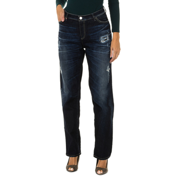 textil Dame Bukser Armani jeans 6X5J15-5D05Z-1500 Blå