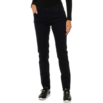 textil Dame Bukser Armani jeans 6X5J28-5DZFZ-1500 Blå