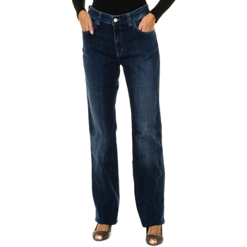 textil Dame Bukser Armani jeans 6X5J75-5D03Z-1500 Blå
