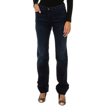 textil Dame Bukser Armani jeans 6X5J85-5D0RZ-1500 Blå