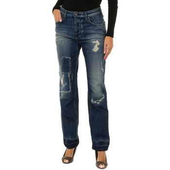 textil Dame Bukser Armani jeans 6Y5990-5D3UZ-1500 Blå