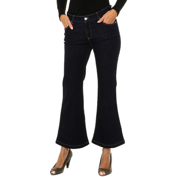 textil Dame Bukser Armani jeans 6Y5J04-5D2AZ-1500 Blå