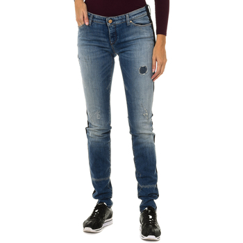 textil Dame Bukser Armani jeans 6Y5J06-5D2ZZ-1500 Blå